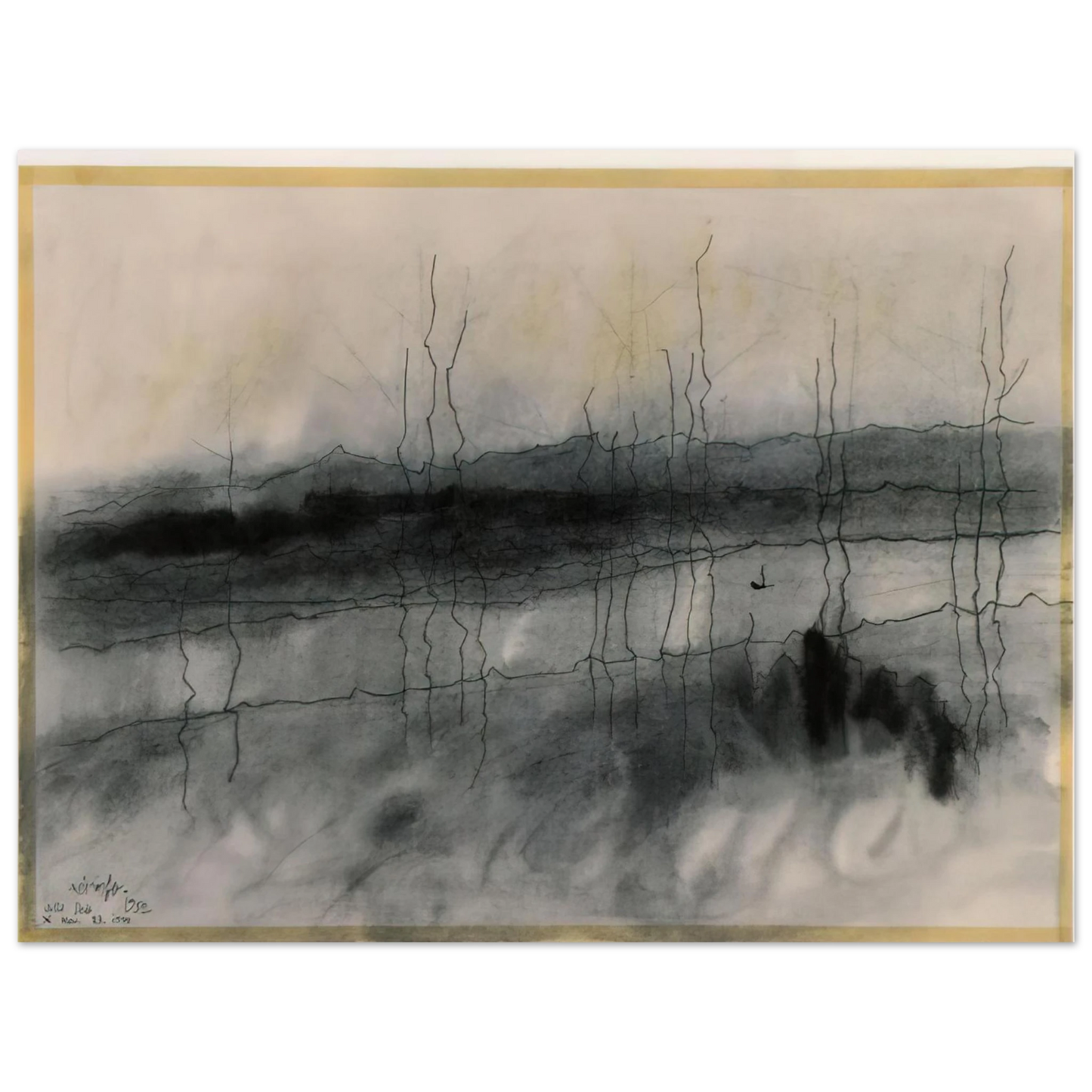 Lyonel Feininger - MYSTIC RIVER 1951 Fine Art Poster - Default Title