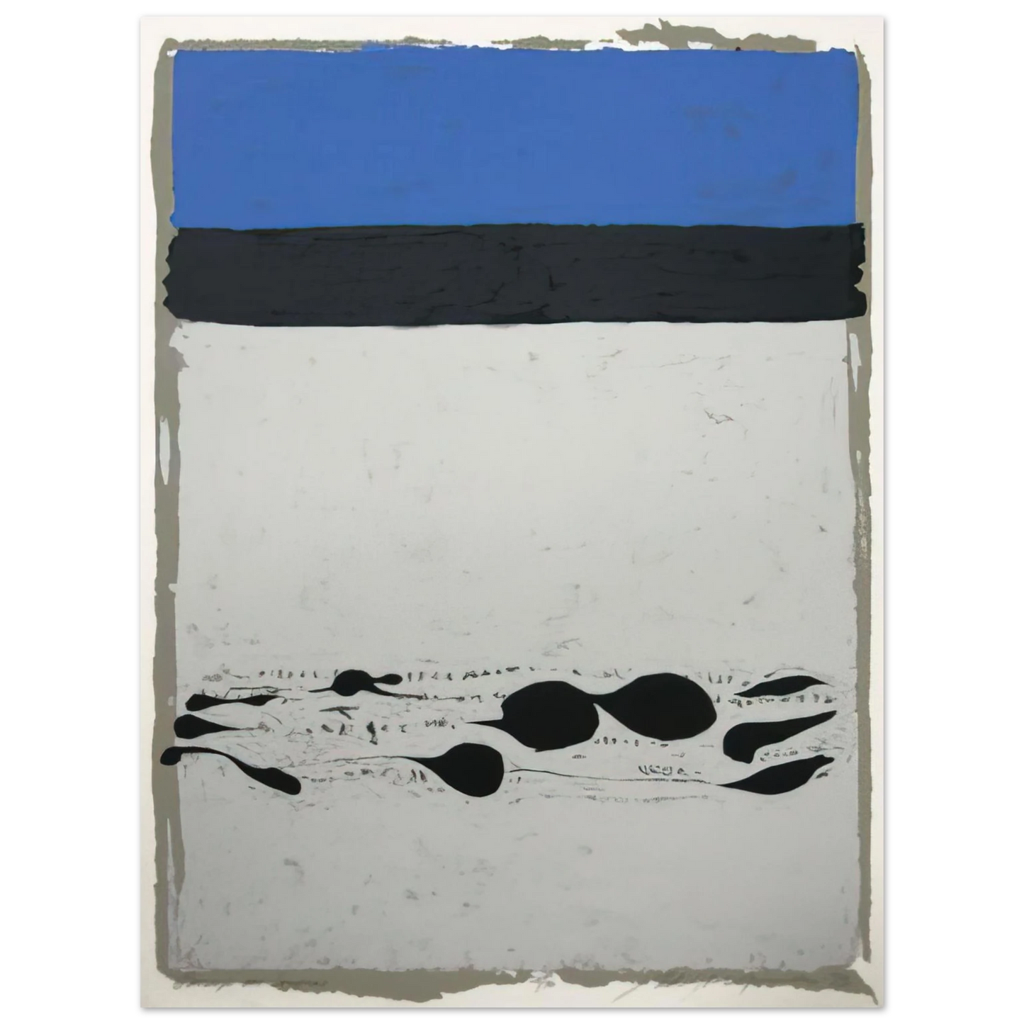 Adja Yunkers - Passages Des Soupias - 1973 Fine Art Poster - Default Title