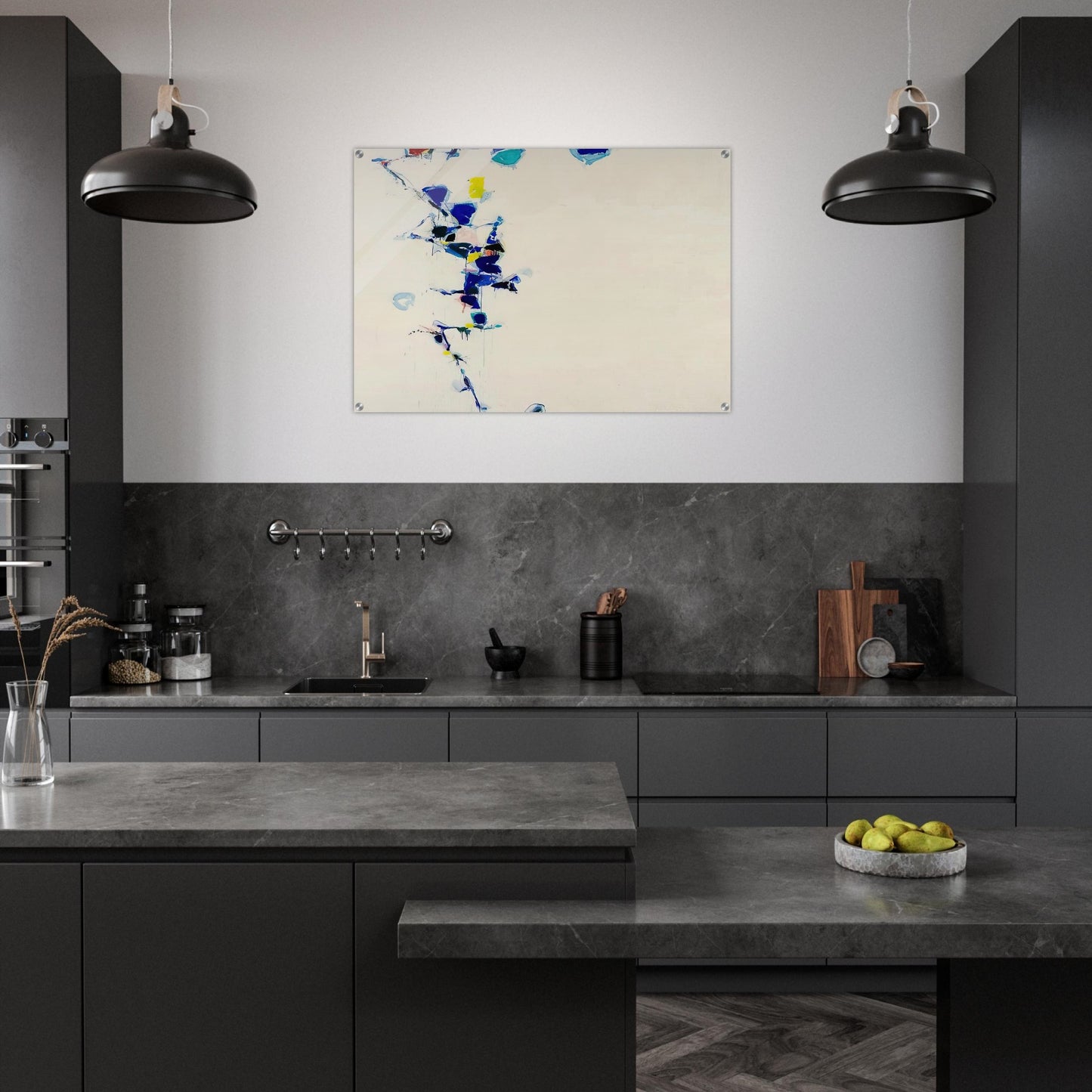 Toward Disappearance III - Sam Francis Acrylic Print - 70x100 cm / 28x40″ inches