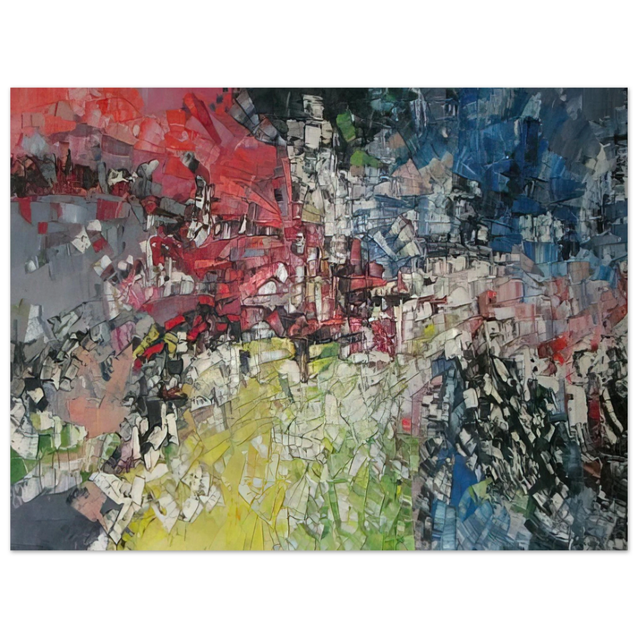 Jean-Paul Riopelle - Horizons ouverts 75x100 cm / 30x40inches Fine Art Poster