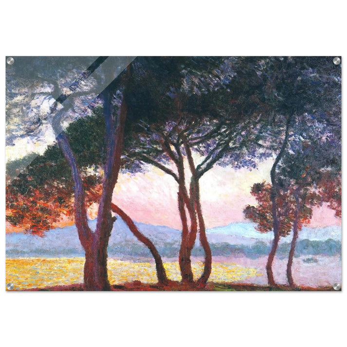 Juan-les-Pins - claude monet Acrylic Print - 70x100 cm / 28x40″ inches | claude monet Wall Art | claude monet Prints