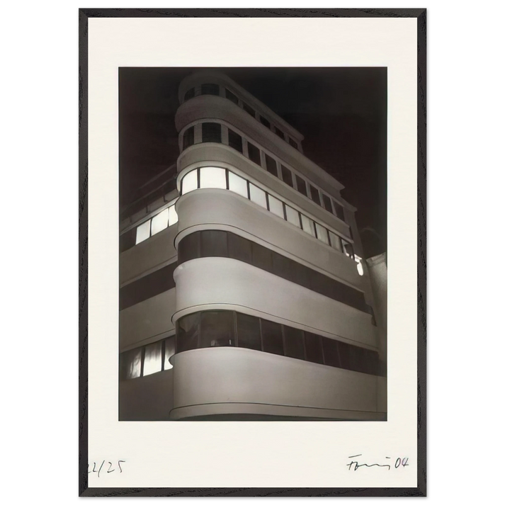 Untitled - 2004 N1 - Gunther Forg 70x100 cm / 28x40 inches Framed Art Print – Black Wooden Frame