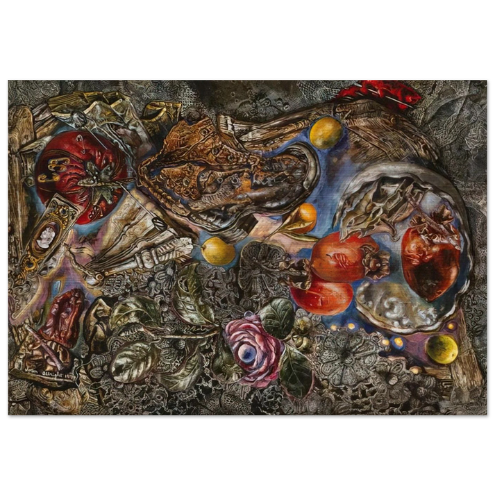 4531 728230 - Ivan Albright Brushed Aluminum Print - 70x100 cm / 28x40 inches | Ivan Albright Aluminum Print | Ivan Albright Prints