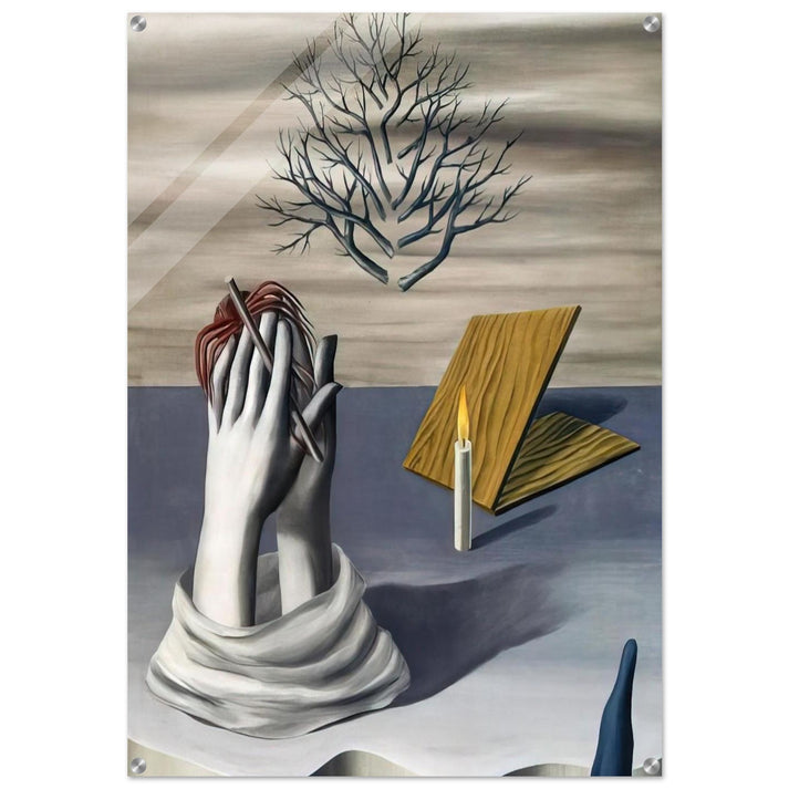 THE DAWN OF CAYENNE 1926 - Rene Magritte Acrylic Print - 70x100 cm / 28x40″ inches