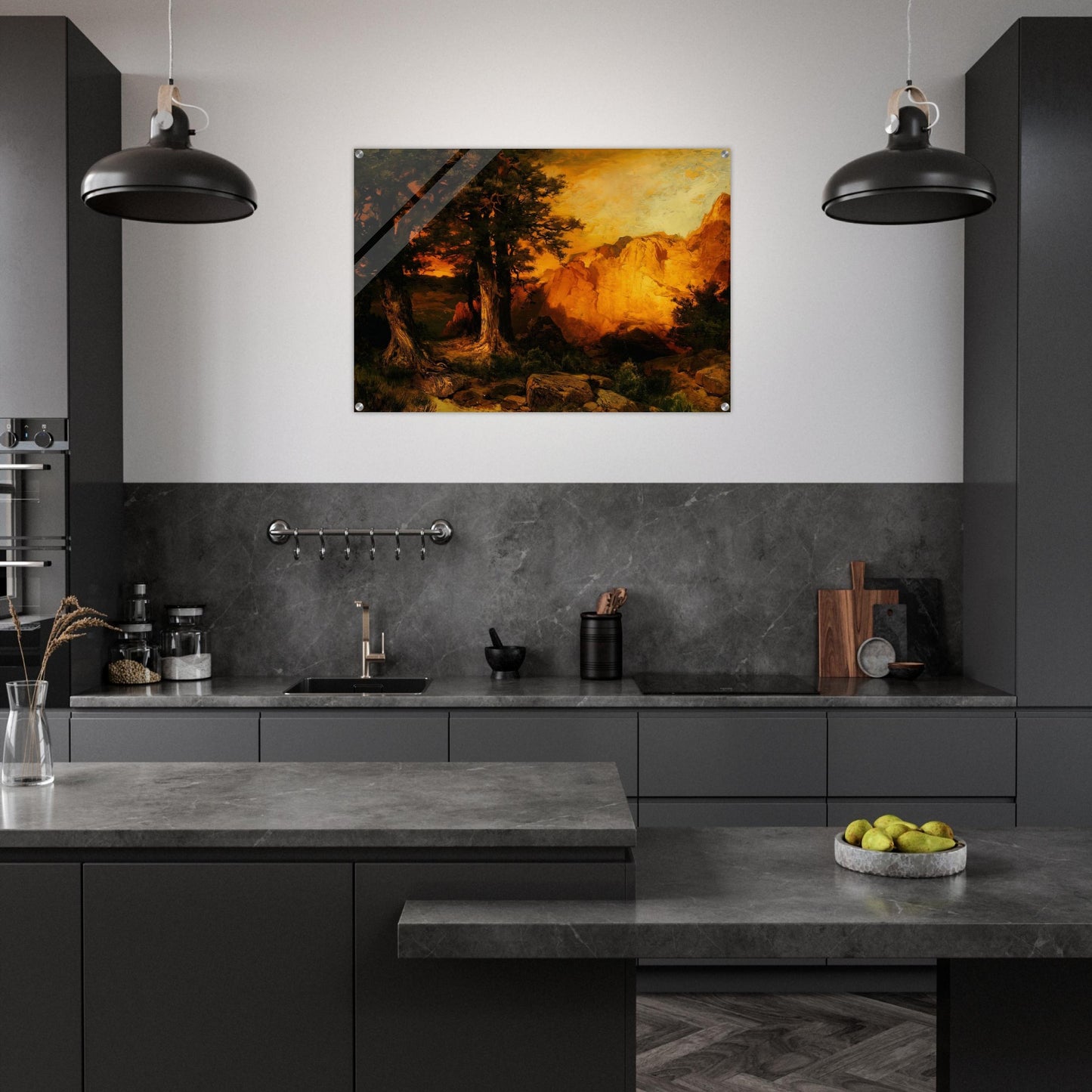 The Grand Canyon - Thomas Moran Acrylic Print - 70x100 cm / 28x40″ inches