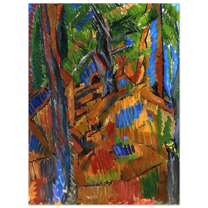 Raoul Dufy - TREES 1913 75x100 cm / 30x40inches Fine Art Poster
