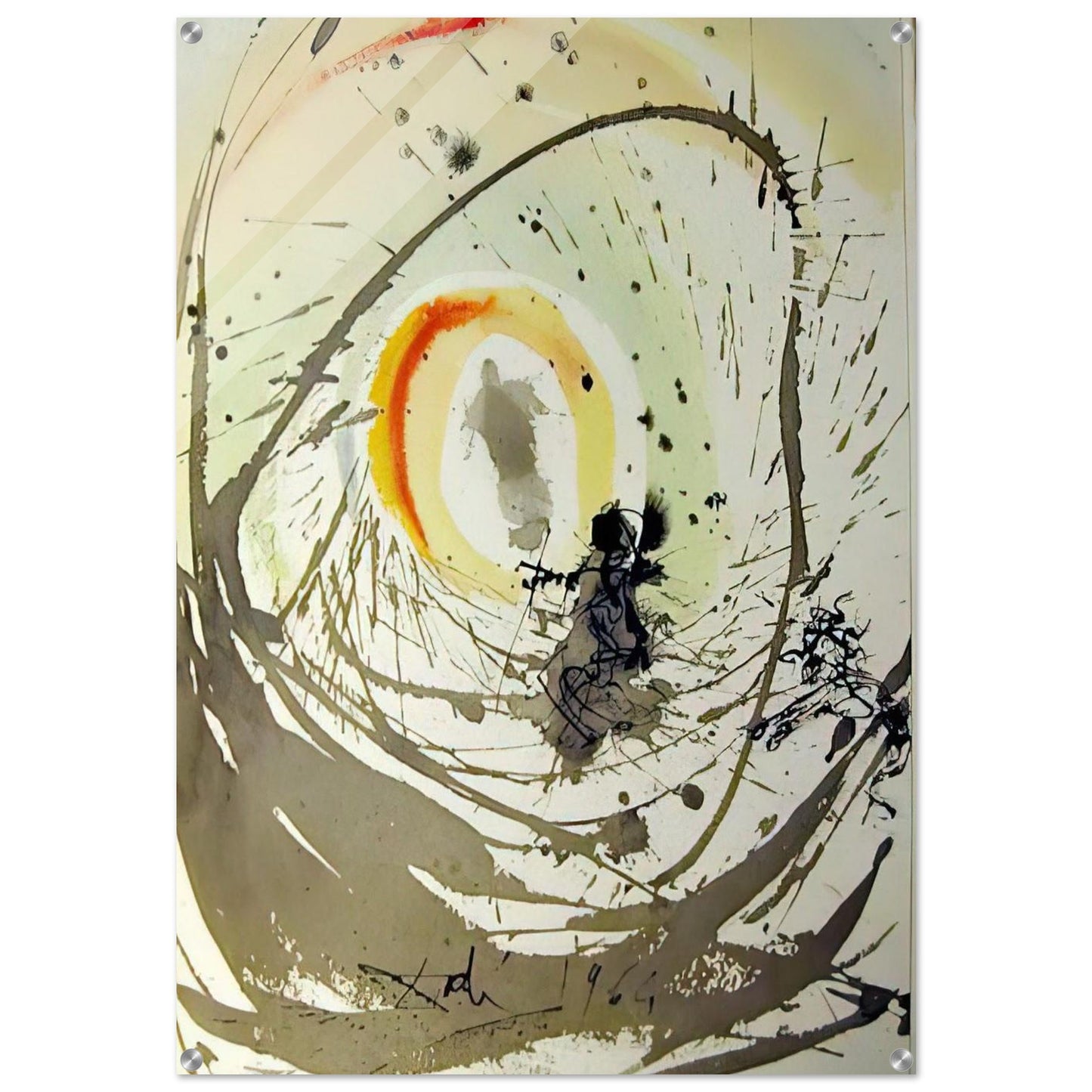MULIER AMICTA SOLE 1967 - Salvador Dali Acrylic Print - 70x100 cm / 28x40″ inches