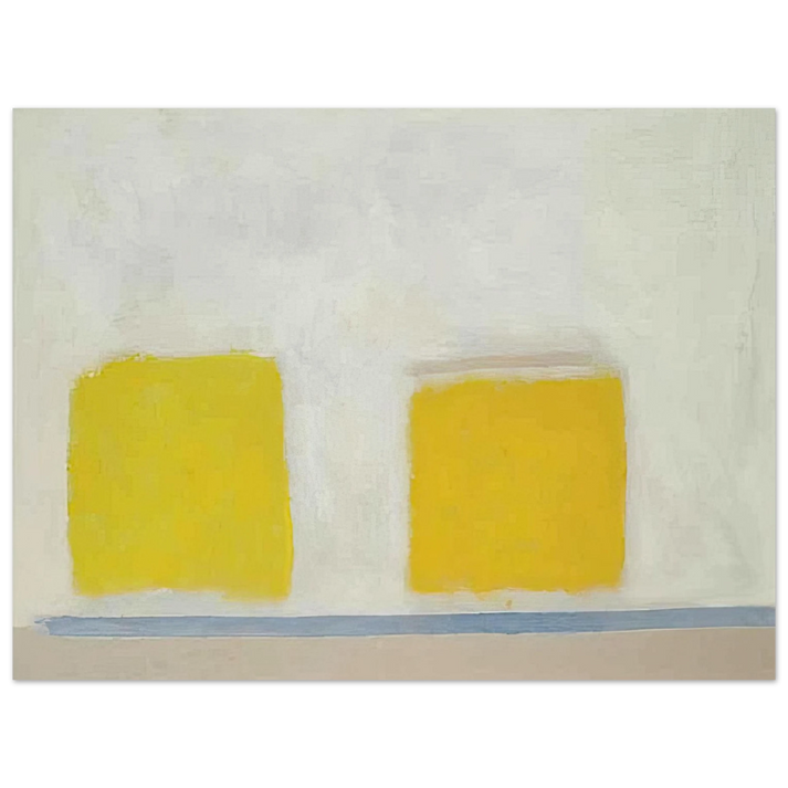 Theodoros Stamos - Twin Sun-Box - 1965 75x100 cm / 30x40inches Fine Art Poster