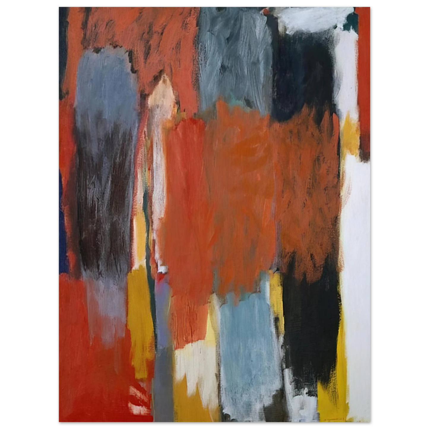 Ernst Wilhelm Nay - Untitled - 1961 Fine Art Poster - Default Title