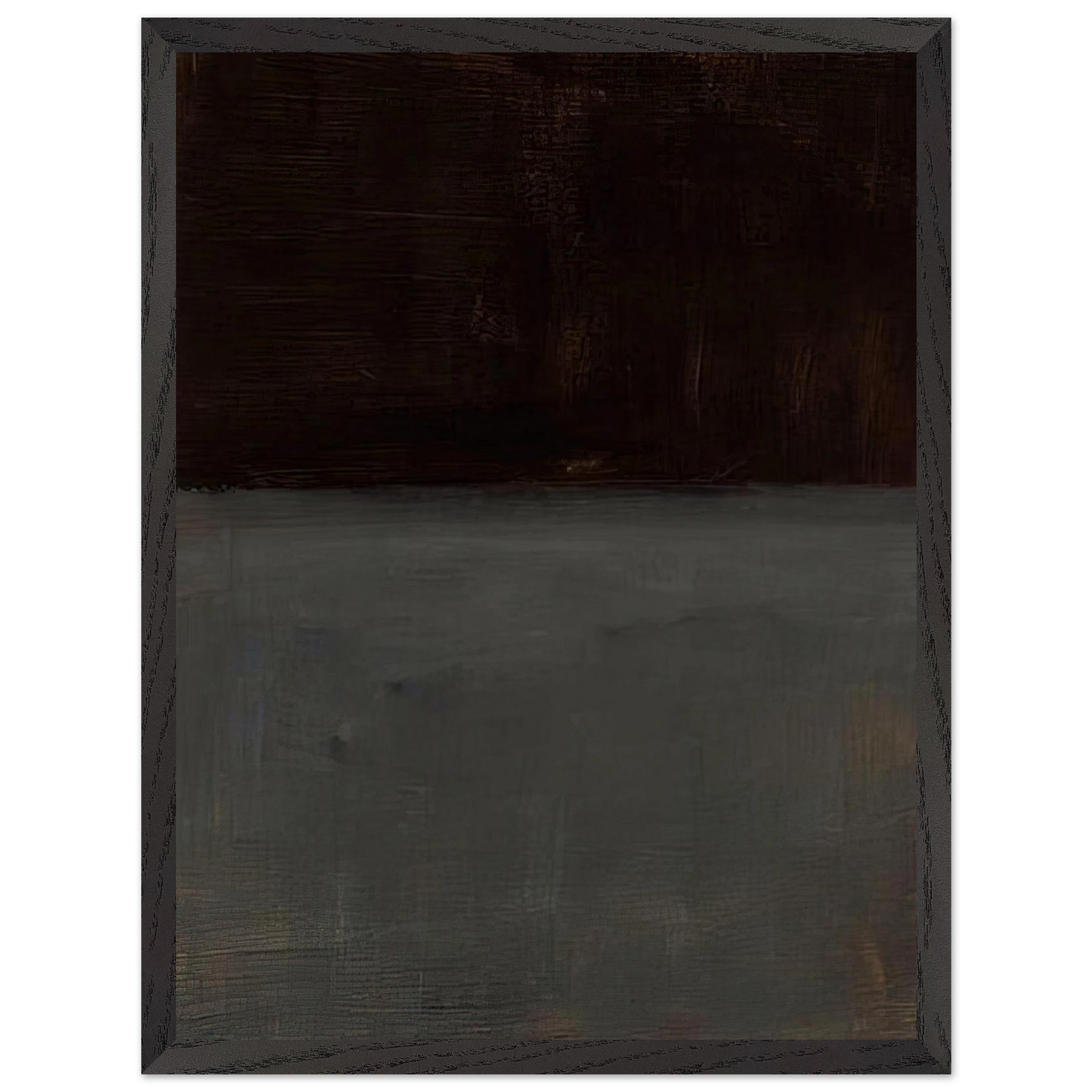 Mark Rothko - Untitled brown and gray - 1969 Wall Art - 30x40 cm / 12x16 inches - Fine Art Poster - -