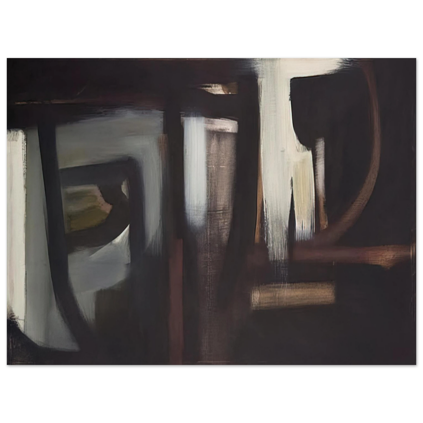 Theodoros Stamos - Old Sparta - 1952 Fine Art Poster - Default Title