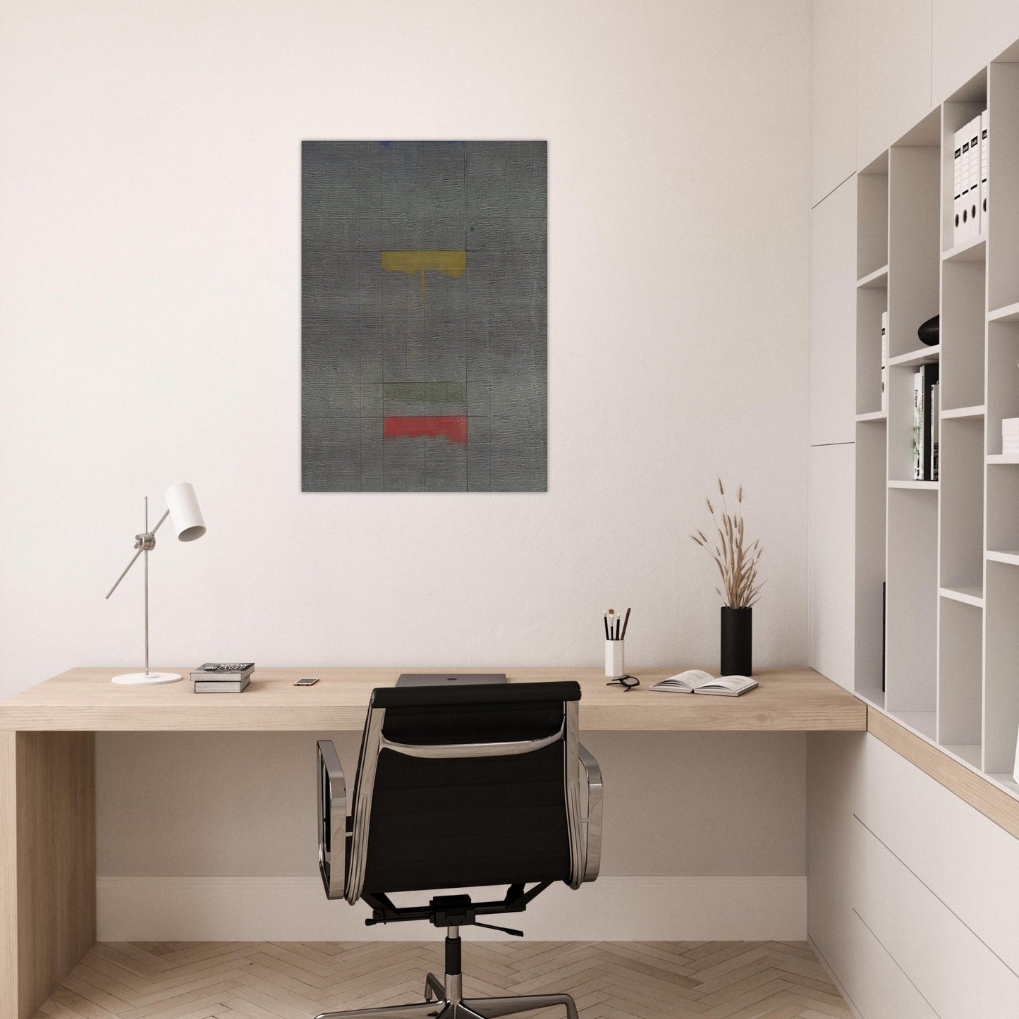 Untitled - Minimalism - Brice Marden Brushed Aluminum Print - 70x100 cm / 28x40 inches | Brice Marden Aluminum Print | Brice Marden Prints
