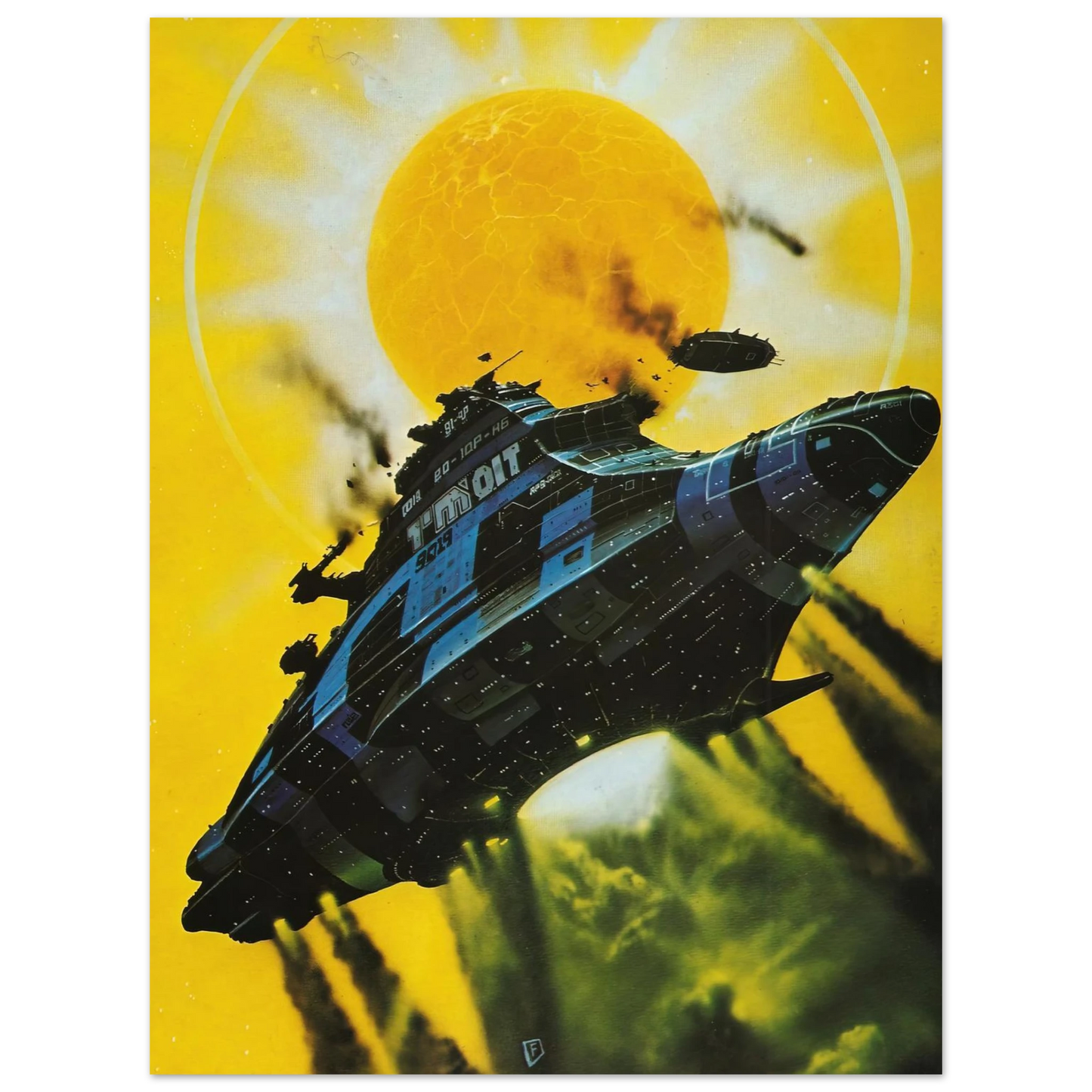 Chris Foss - Chris Foss Fine Art Poster - Default Title