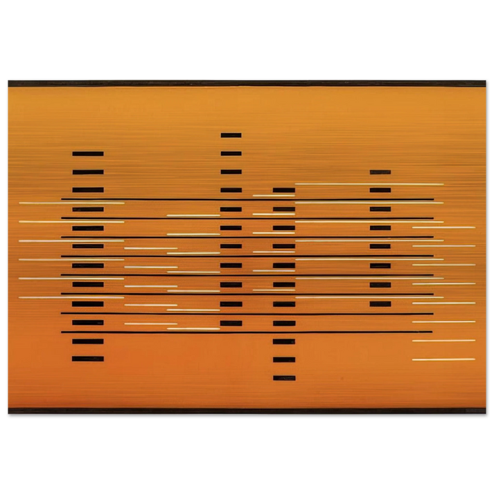 FRONTAL 1927 - Josef Albers Brushed Aluminum Print - 70x100 cm / 28x40 inches | Josef Albers Aluminum Print | Josef Albers Prints