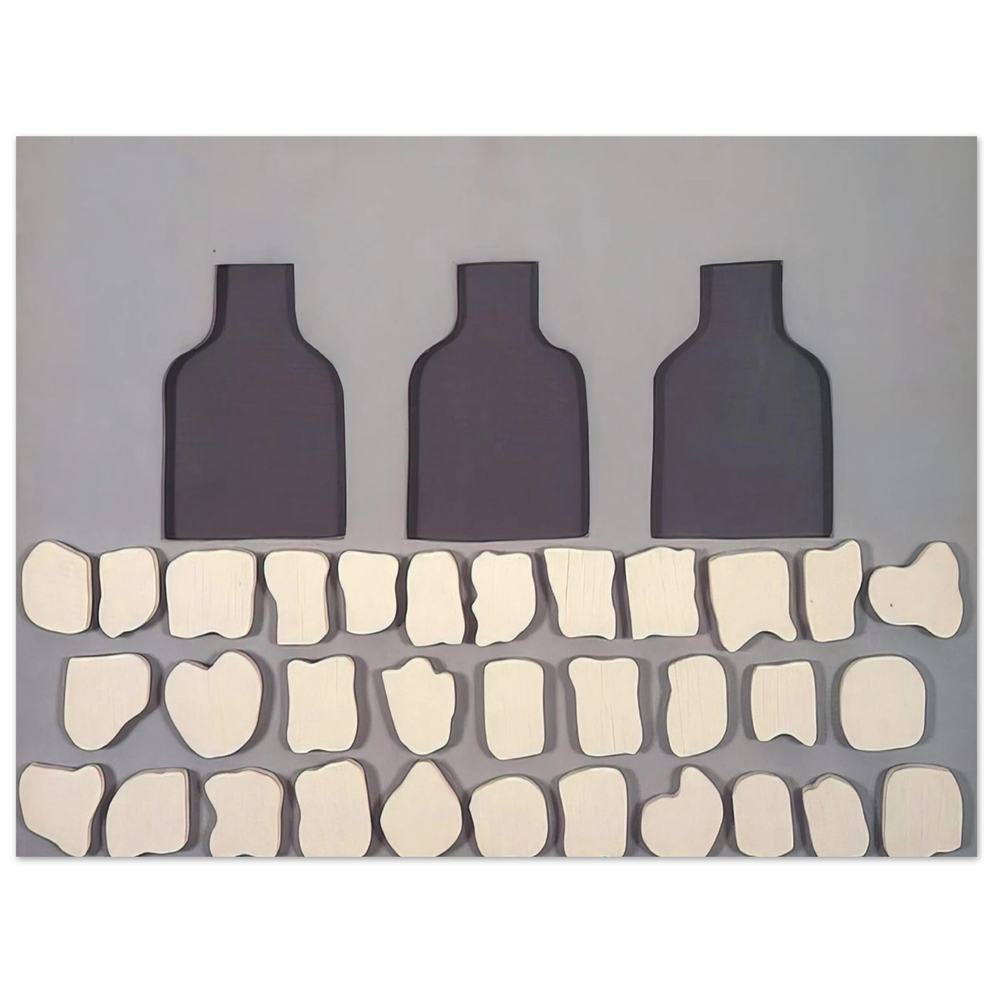 Forrest Bess - The Three Doors - 1959 Fine Art Poster - Default Title