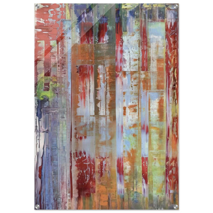 ABSTRACT BILDING - Gerhard Richter Acrylic Print - 70x100 cm / 28x40″ inches