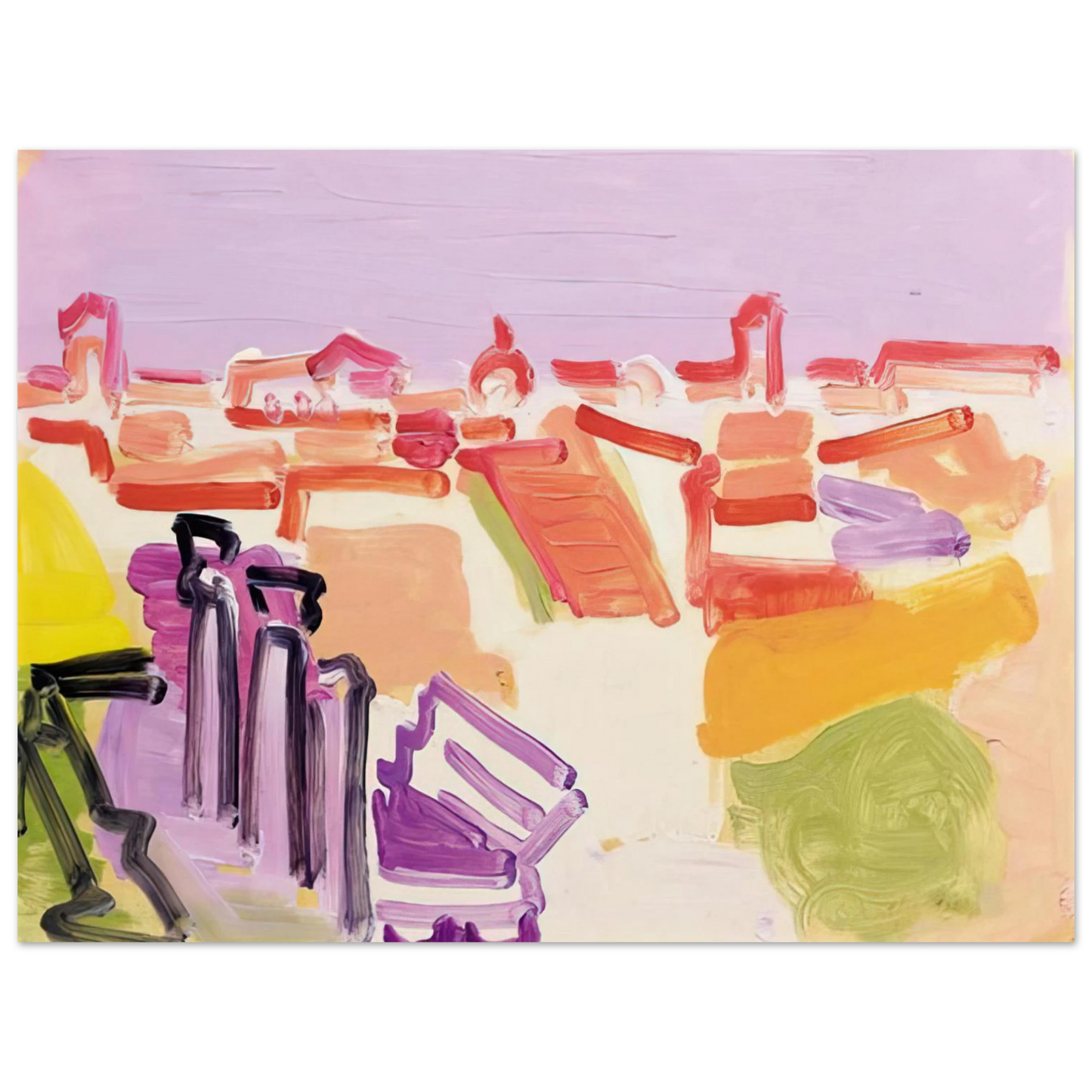 Charles Lapicque - Untitled - Fauvism Fine Art Poster - Default Title