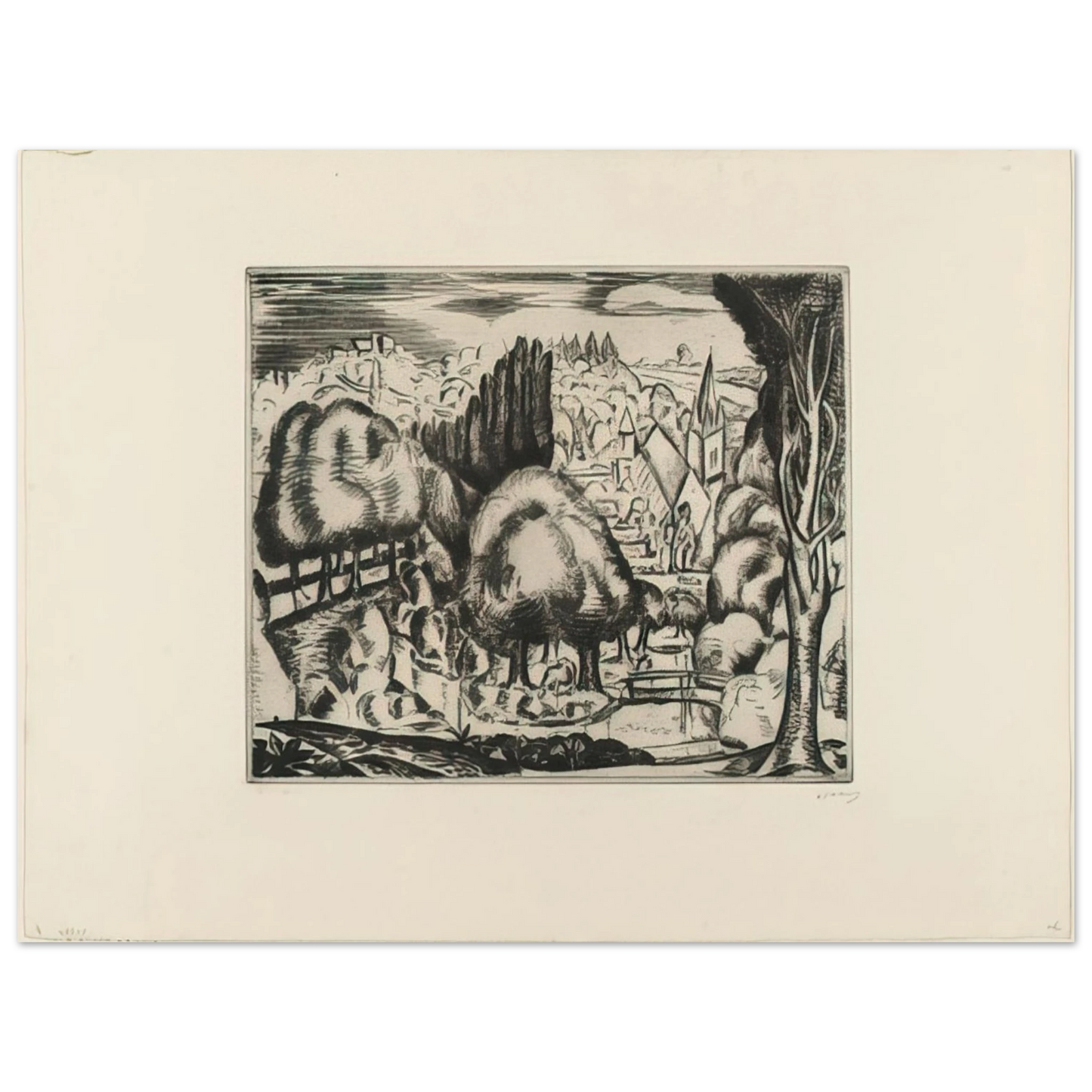 Andre Derain - LANDSCAPE 1907 2 Fine Art Poster - Default Title