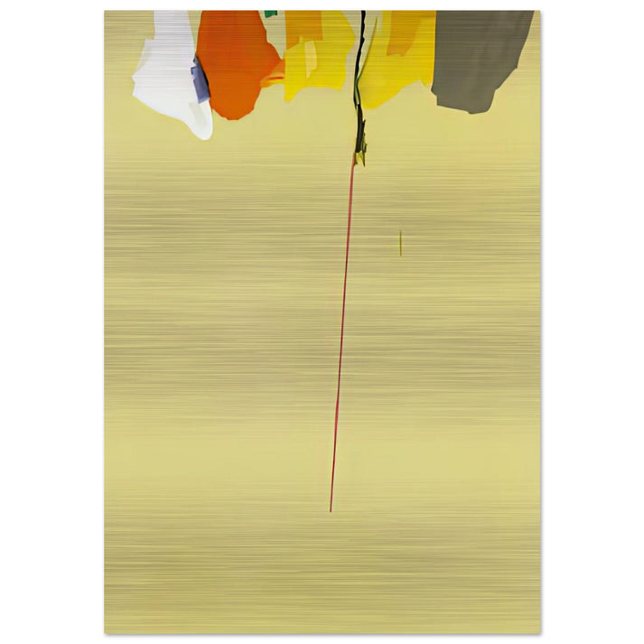 Rapunzel, 1974- - Helen Frankenthaler Brushed Aluminum Print - 70x100 cm / 28x40 inches | Helen Frankenthaler Aluminum Print | Helen Frankenthaler Prints
