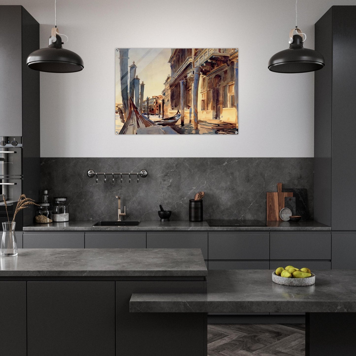 Grand Canal, Venice - John Singer Sargent Acrylic Print - 70x100 cm / 28x40″ inches