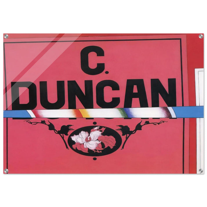 Duncan Charles Duncan - 1925 - Charles Demuth Acrylic Print - 70x100 cm / 28x40″ inches