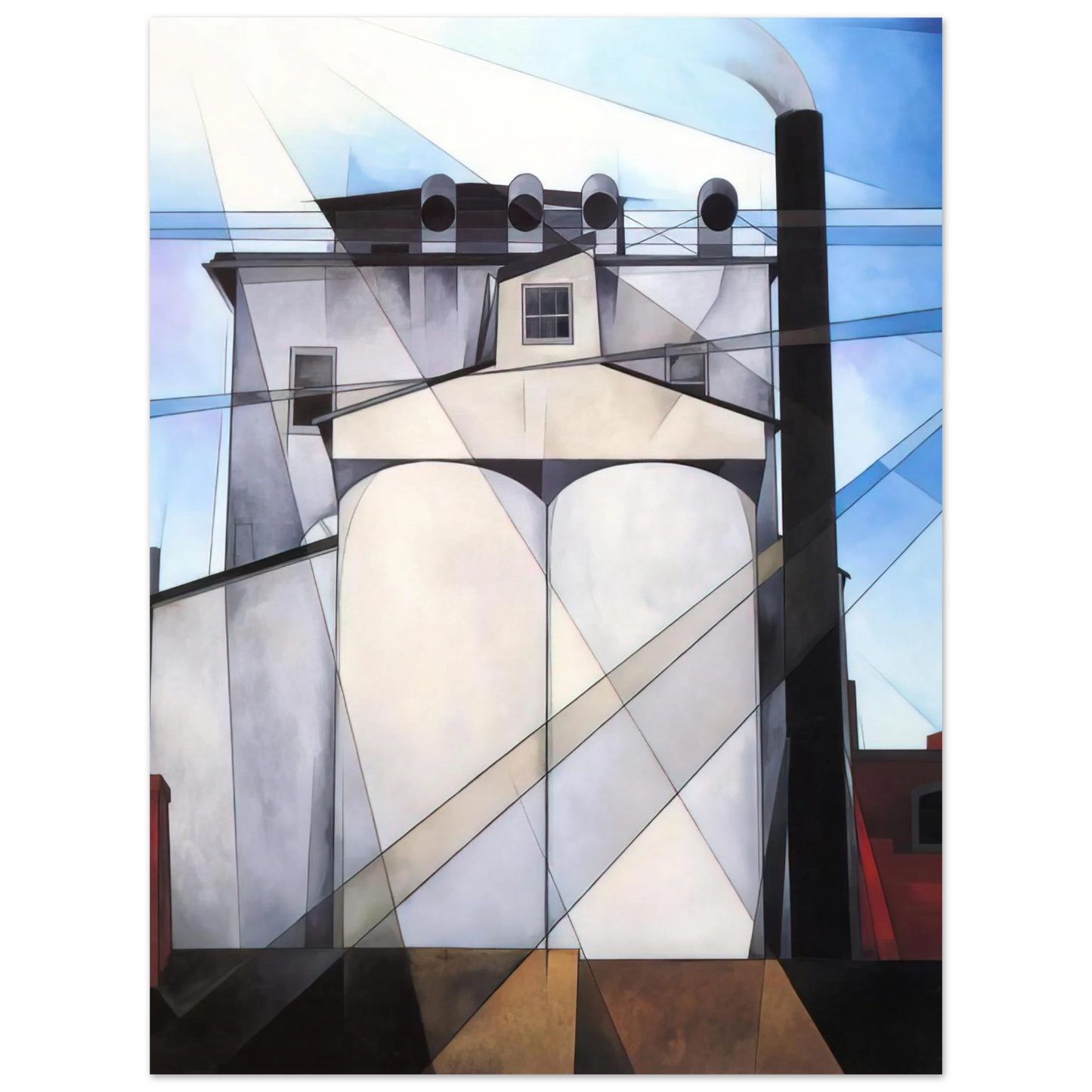 Charles Demuth - My Egypt - 1927 Fine Art Poster - Default Title