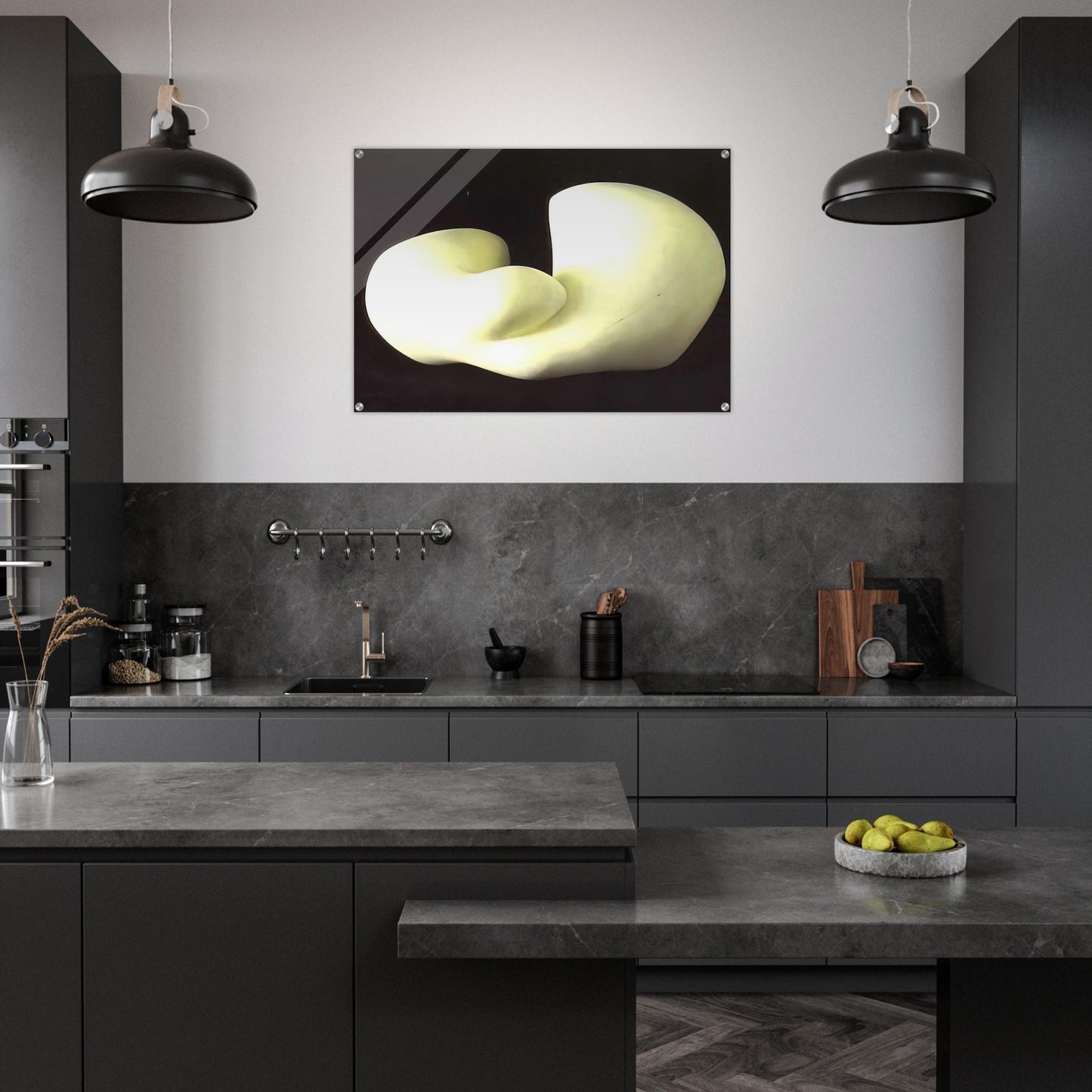 Human Concretion - Jean Arp Acrylic Print - 70x100 cm / 28x40″ inches