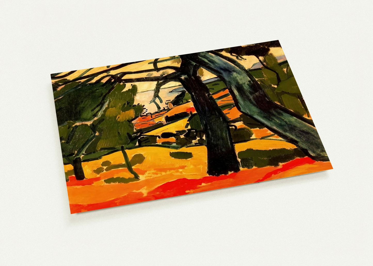 LANDSCAPE 1907 1 By Andre Derain Pack of 10 Post Cards | Andre Derain Post Cards | A6 (10.5 x 14.8 cm) - 4.1 x 5.8 inches