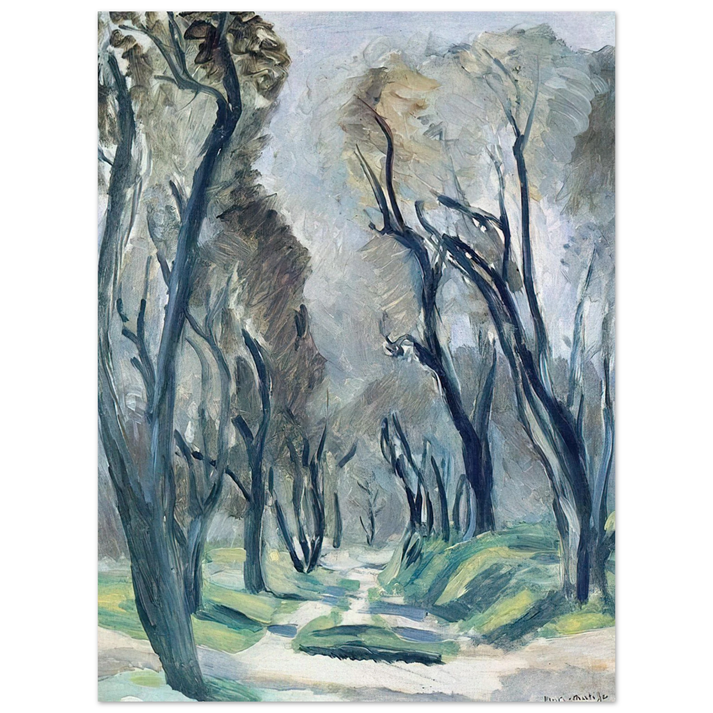 Henri Matisse - AVENUE OF OLIVE TREES 1952 75x100 cm / 30x40inches Fine Art Poster