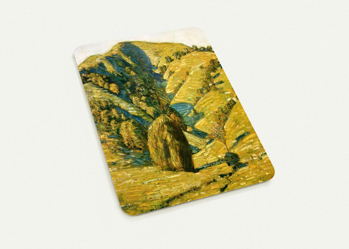 Hill of the Sun, San Anselmo, California By Childe Hassam Pack of 10 Post Cards | Childe Hassam Post Cards | A6 (10.5 x 14.8 cm) - 4.1 x 5.8 inches