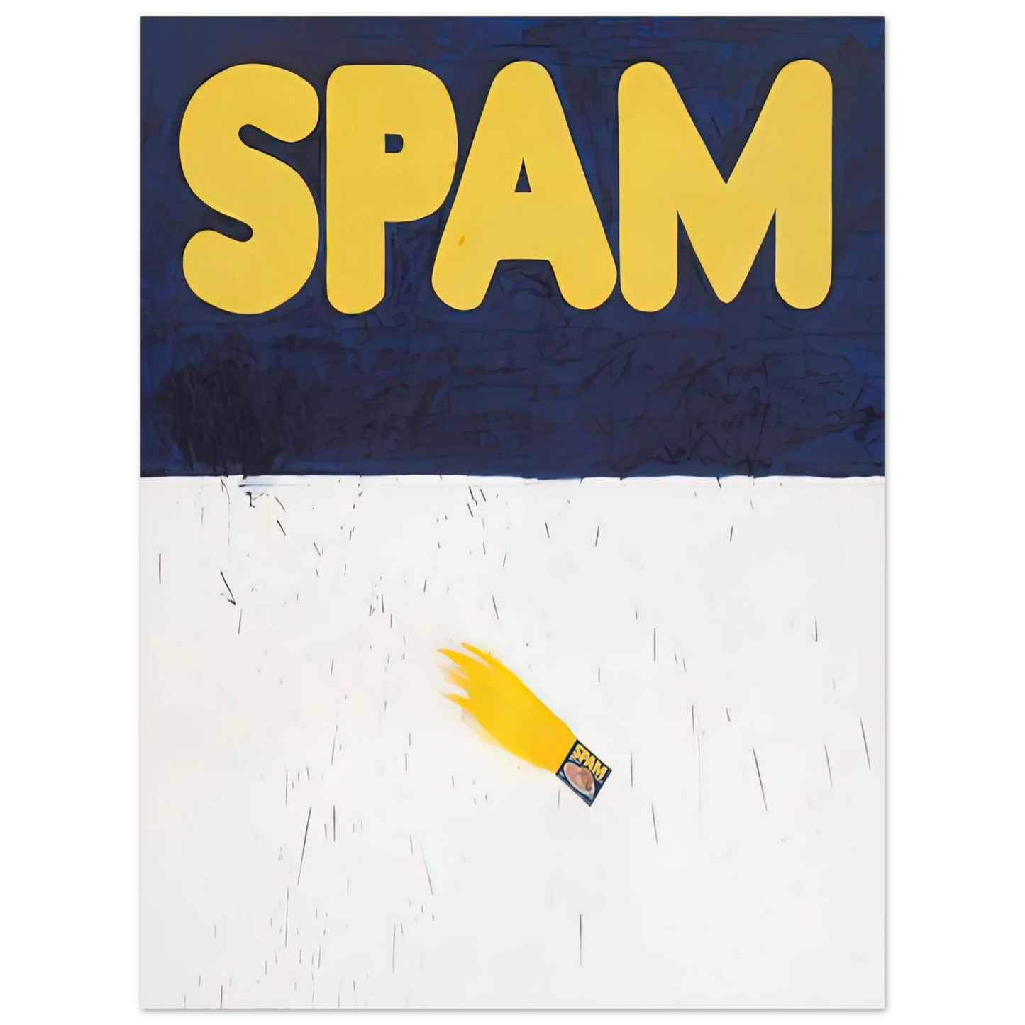 Edward Ruscha - ACTUAL SIZE 1962 Fine Art Poster - Default Title