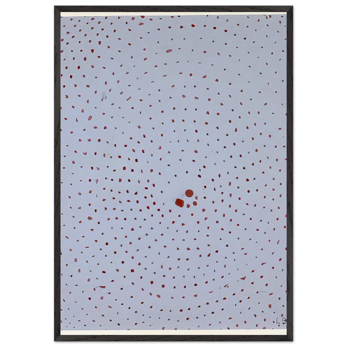 UNTITLED 11 - Louise Bourgeois 70x100 cm / 28x40 inches Framed Art Print – Black Wooden Frame