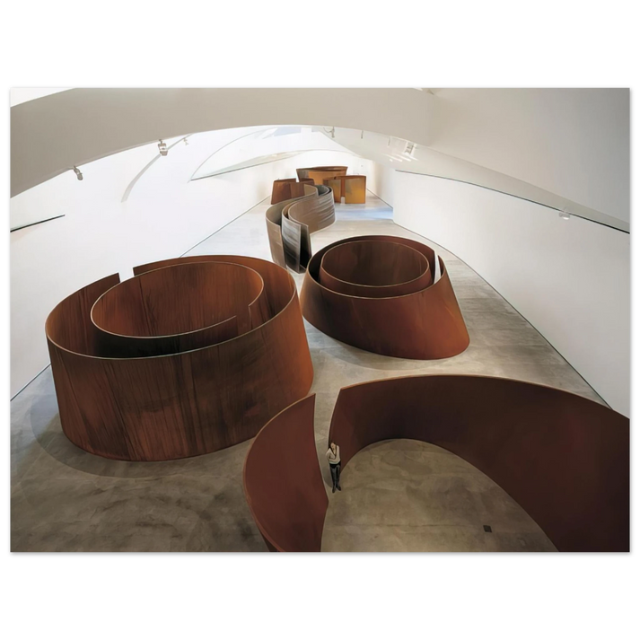 Richard Serra - TORQUED ELLIPSES 75x100 cm / 30x40inches Fine Art Poster