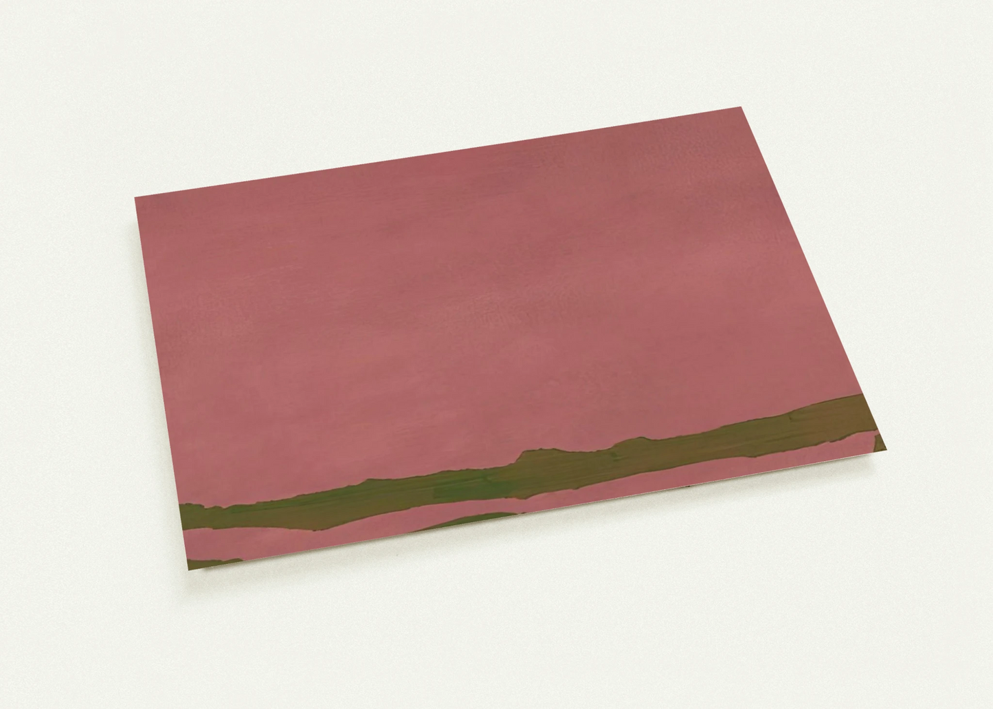 Green Likes Mauve - 1970 By Helen Frankenthaler Pack of 10 Post Cards | Helen Frankenthaler Post Cards | A6 (10.5 x 14.8 cm) - 4.1 x 5.8 inches