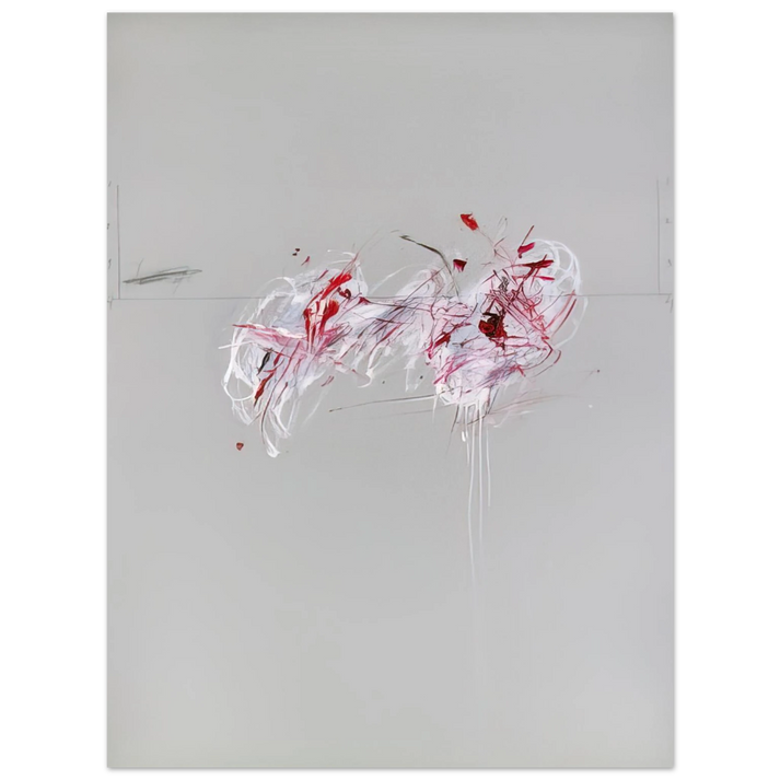 Cy Twombly - Nine Discourses on Commodus, Part II 75x100 cm / 30x40inches Fine Art Poster