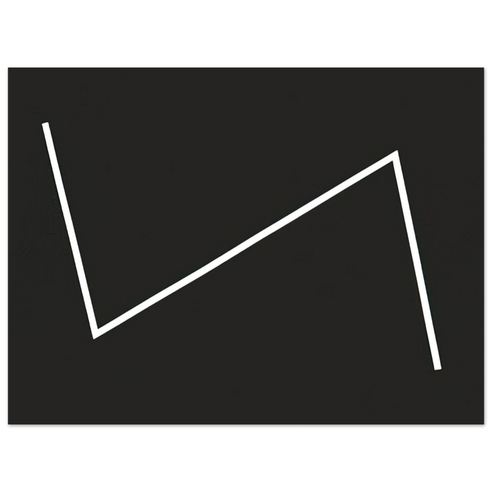 Carmen Herrera - Yesterday - 1987 75x100 cm / 30x40inches Fine Art Poster