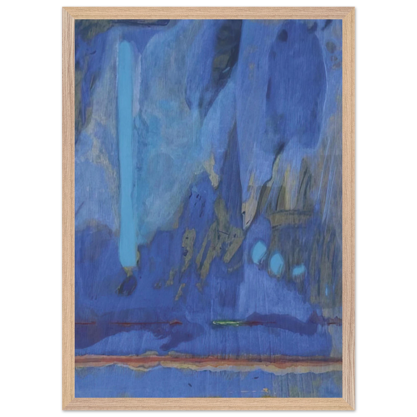 Helen Frankenthaler - Tales of Genji III - 1998 Wall art - A2 (42 x 59.4 cm) - Fine Art Poster - -