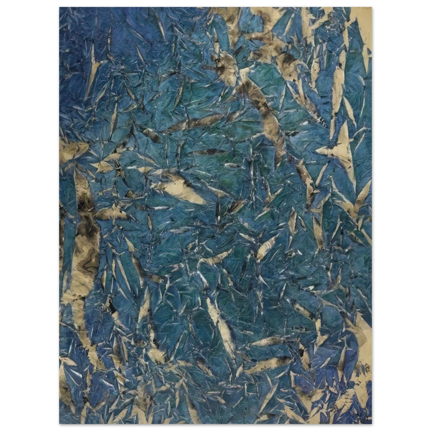 Simon Hantai - ³M.C.2² Mariale - 1962 Fine Art Poster - Default Title