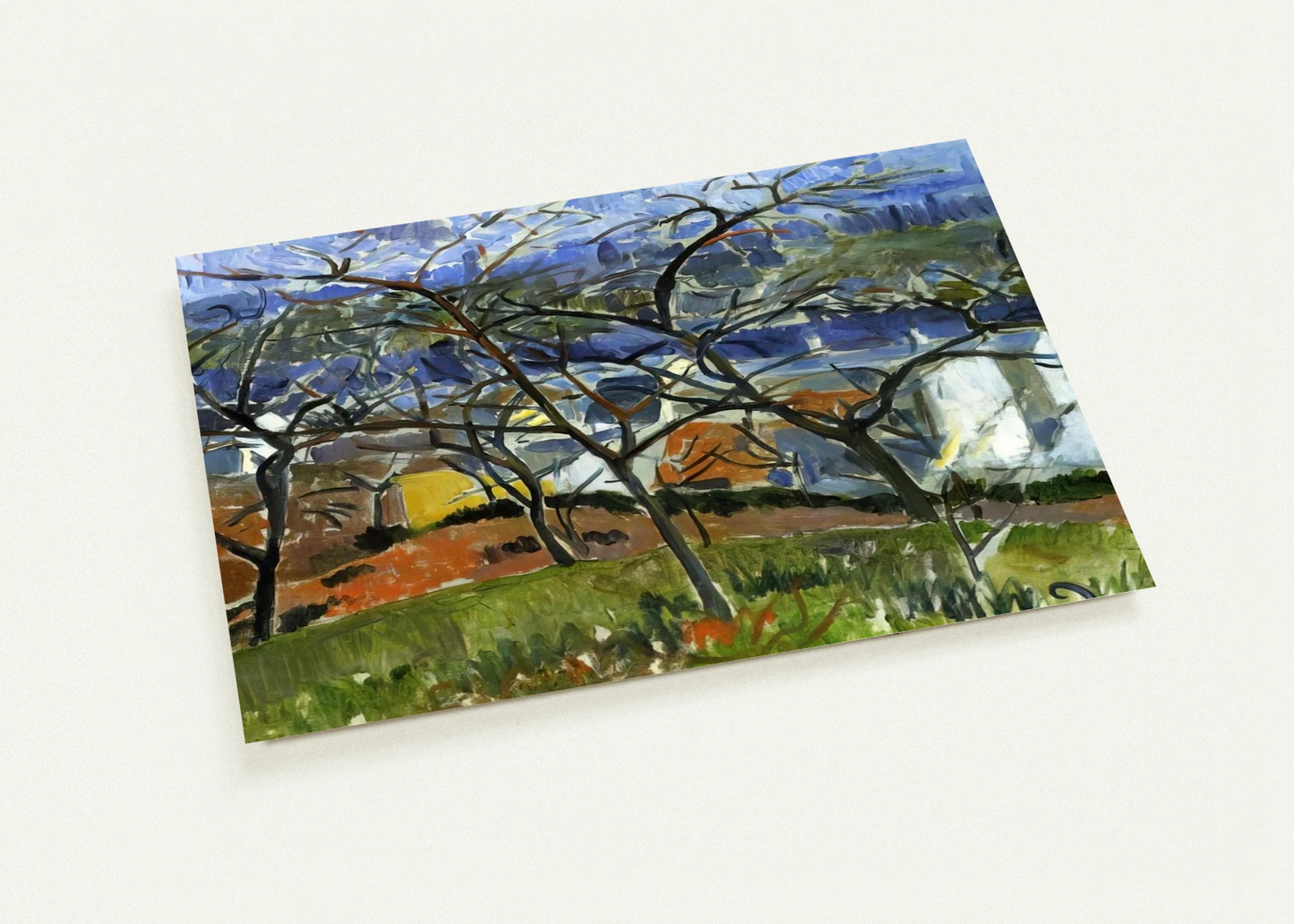 LANDSCAPE NEAR CHATOU 1904 By Andre Derain Pack of 10 Post Cards | Andre Derain Post Cards | A6 (10.5 x 14.8 cm) - 4.1 x 5.8 inches