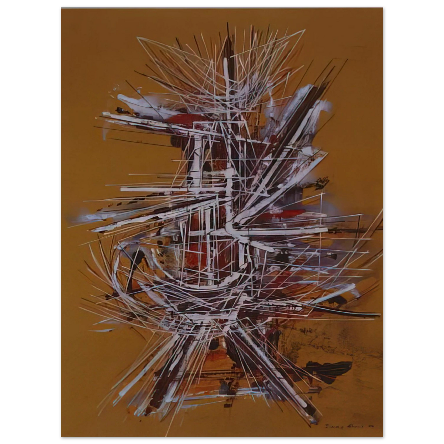 Jimmy Ernst - Southwest Image - 1958 Fine Art Poster - Default Title