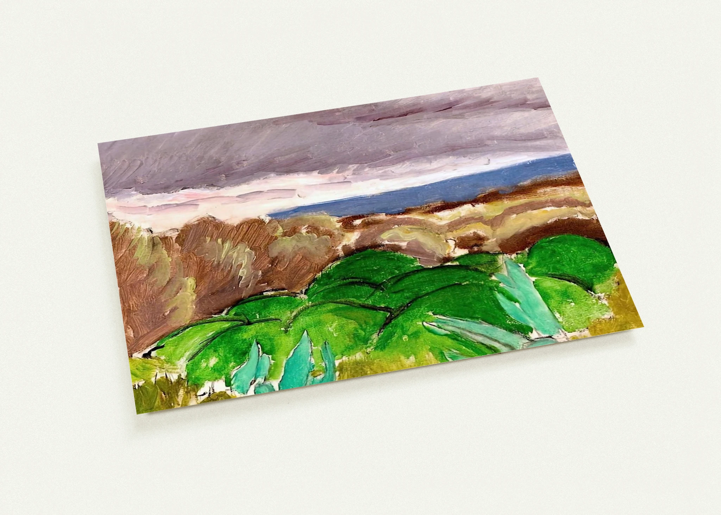 CAGNES LANDSCAPE IN STORMY WEATHER 1917 By Henri Matisse Pack of 10 Post Cards | Henri Matisse Post Cards | A6 (10.5 x 14.8 cm) - 4.1 x 5.8 inches
