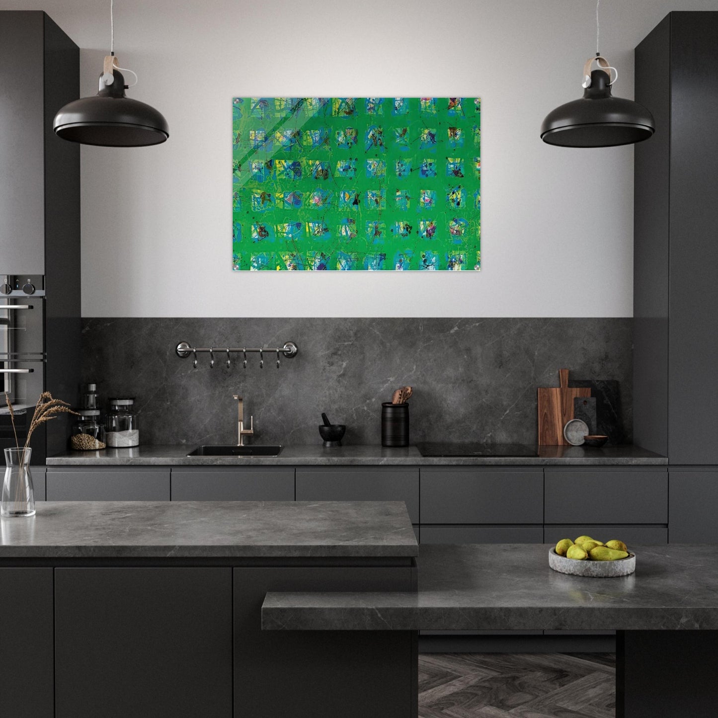 La Primavera - Sam Francis Acrylic Print - 70x100 cm / 28x40″ inches