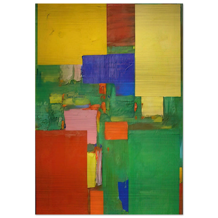 Equipoise - Hans Hofmann Brushed Aluminum Print - 70x100 cm / 28x40 inches | Hans Hofmann Aluminum Print | Hans Hofmann Prints