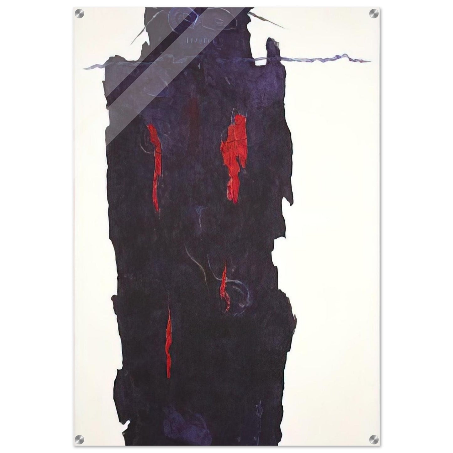 Infinity Field, Torino Series #7 - 1986 - Theodoros Stamos Acrylic Print - 70x100 cm / 28x40″ inches | Theodoros Stamos Wall Art | Theodoros Stamos Prints