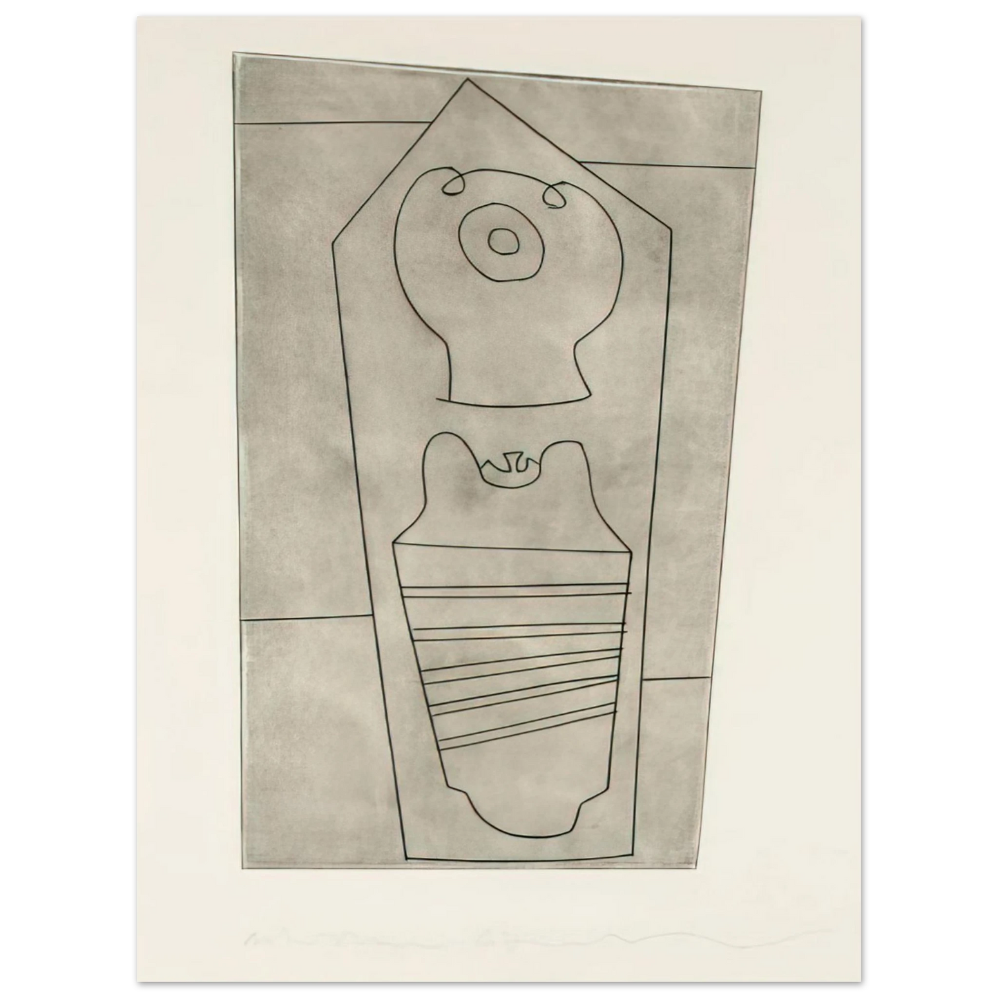 Ben Nicholson - Turkish form - 1967 Fine Art Poster - Default Title