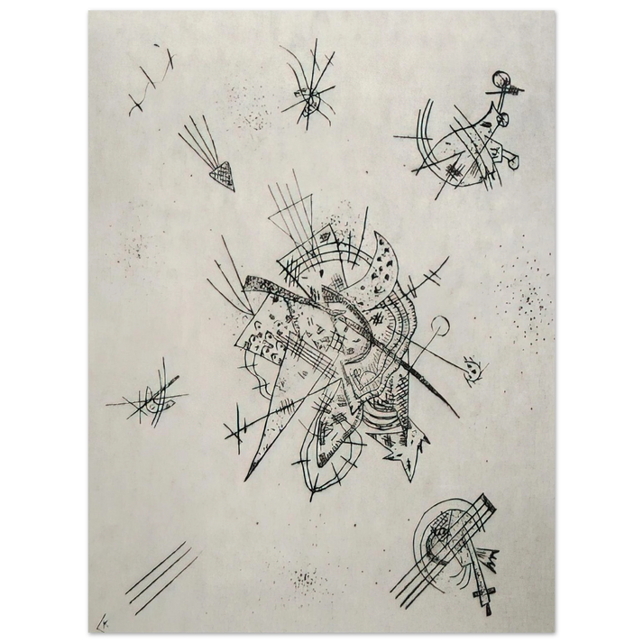 Wassily Kandinsky - SMALL WORLDS X 1922 75x100 cm / 30x40inches Fine Art Poster
