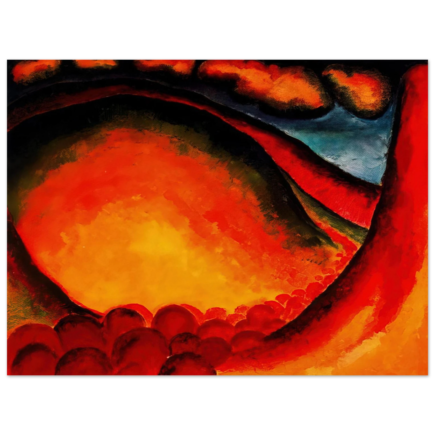 Georgia O'Keeffe - Special ?21 Fine Art Poster - 13x18 cm / 5x7 inches