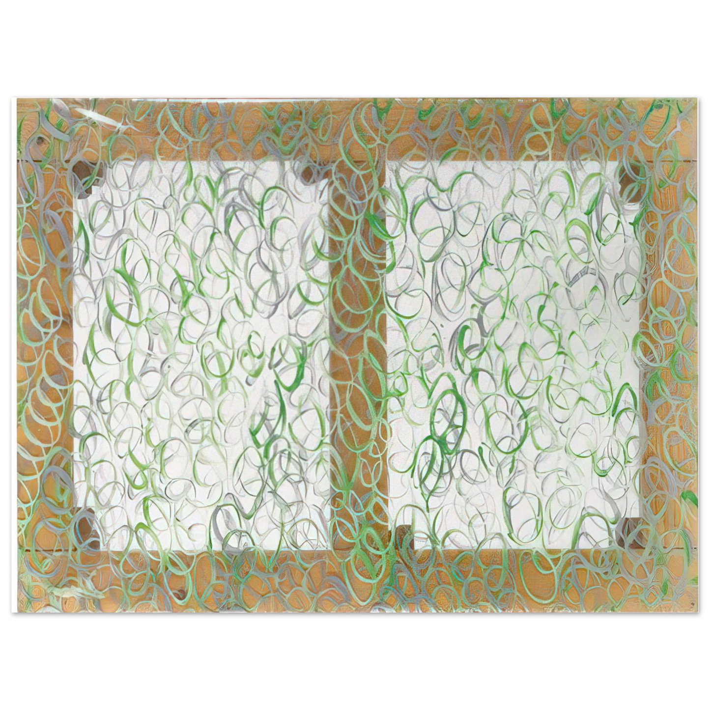 Carla Accardi - Verdeargento - 1969 Fine Art Poster - Default Title