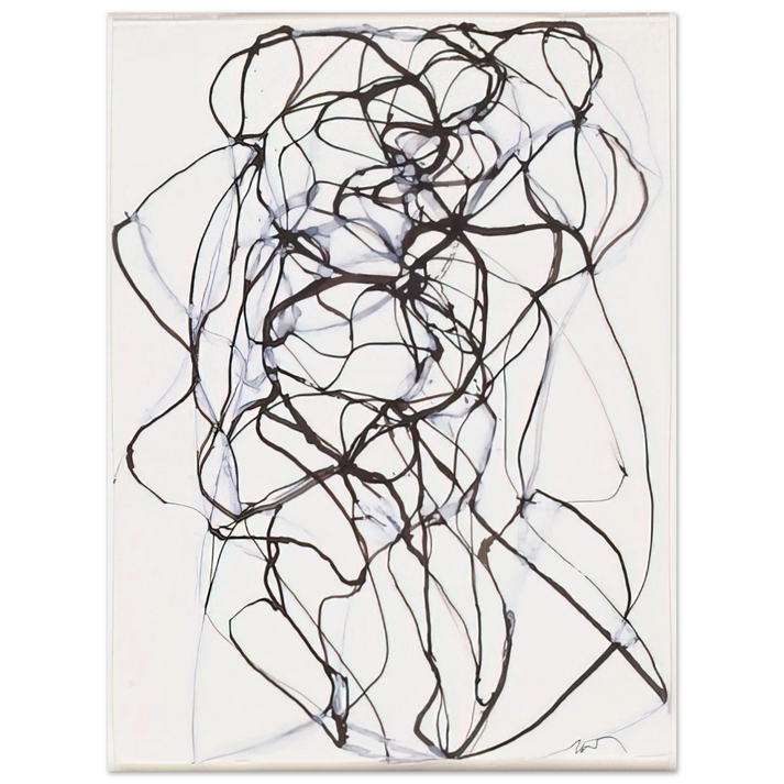 Brice Marden - Aphrodite Study - 1993 75x100 cm / 30x40inches Fine Art Poster
