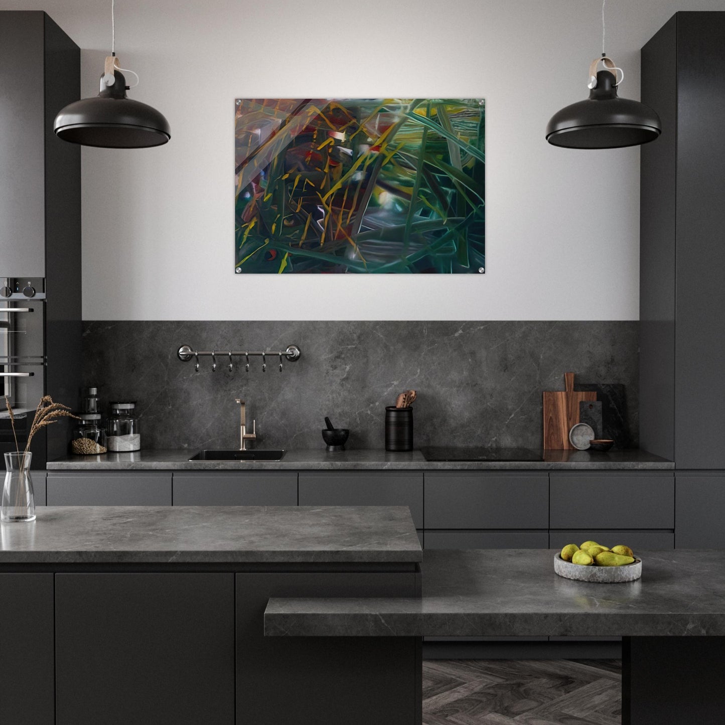 ABSTRACT PAINTING NO 439 - Gerhard Richter Acrylic Print - 70x100 cm / 28x40″ inches